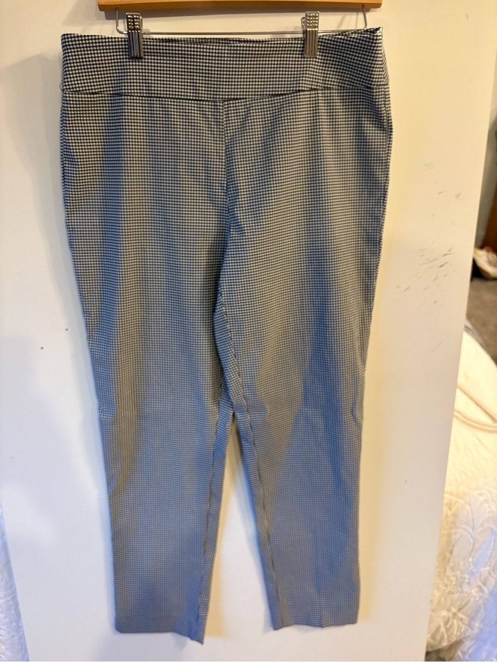 Counterparts Black and White Gingham Pants